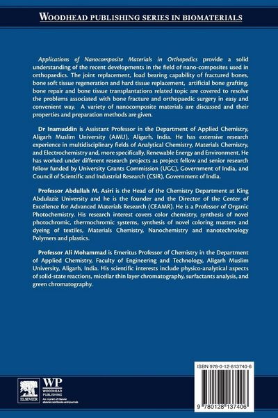 Produktbild: Applications of Nanocomposite Materials in Orthopedics