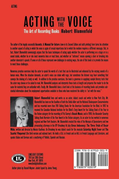 Produktbild: Acting with the Voice