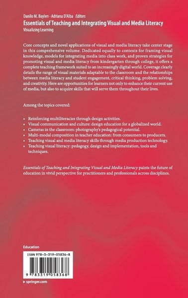 Produktbild: Essentials of Teaching and Integrating Visual and Media Literacy
