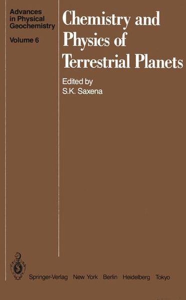 Produktbild: Chemistry and Physics of Terrestrial Planets
