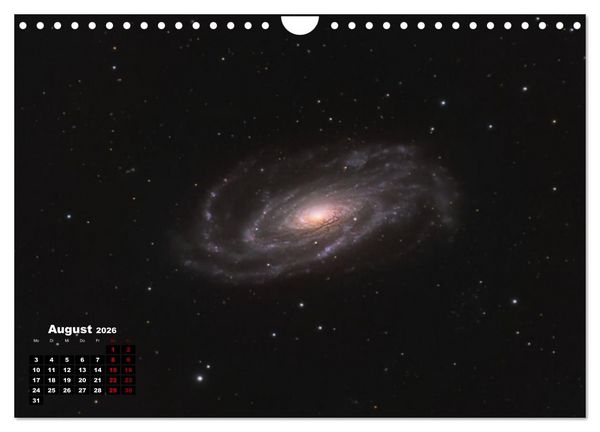 Produktbild: InfinityAstro - die Unendlichkeit im Bild - Astrofotos von Roland Schliessus (Wandkalender 2026 DIN A4 quer), CALVENDO Monatskalender