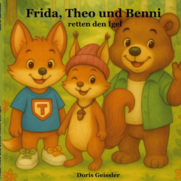 Produktbild: Frida, Theo und Benni retten den Igel