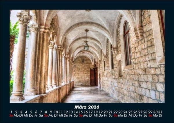 Produktbild: Kroatien 2026 Fotokalender DIN A5