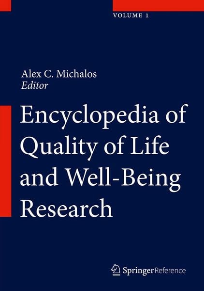 Produktbild: Encyclopedia of Quality of Life and Well-Being Research