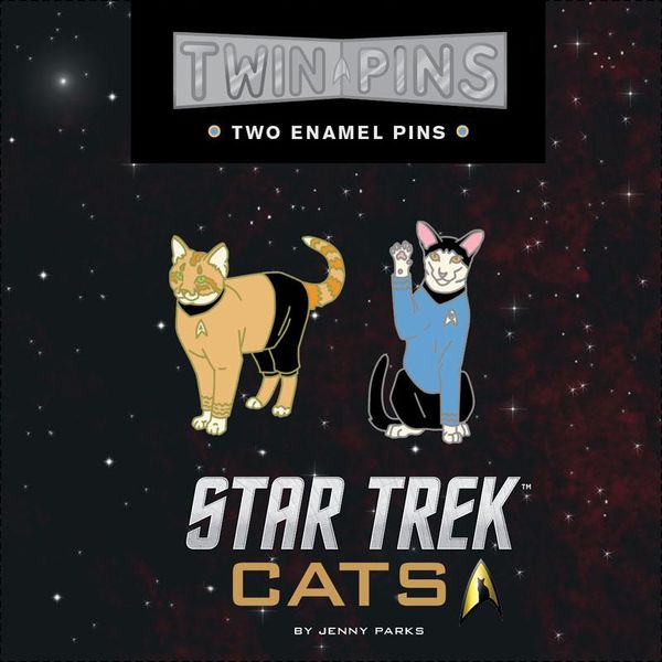 Produktbild: Parks, J: Star Trek Cats Twin Pins