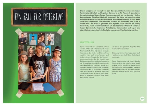 Produktbild: Escape-Rooms f&uuml;r zu Hause selbst gestalten