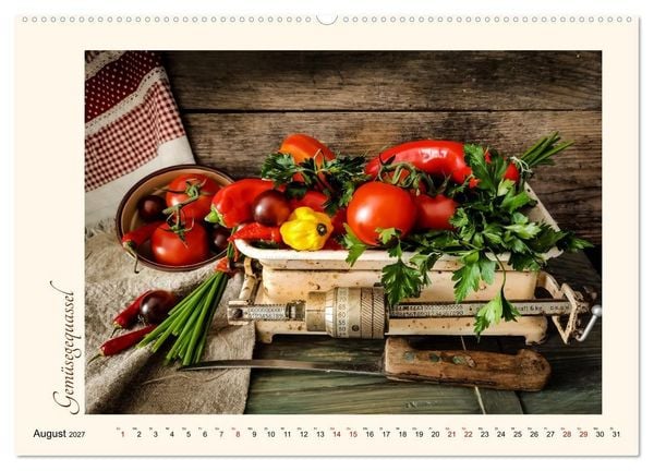 Produktbild: K&uuml;chengeplauder - Nostalgische Momente (Wandkalender 2027 DIN A2 quer), CALVENDO Monatskalender