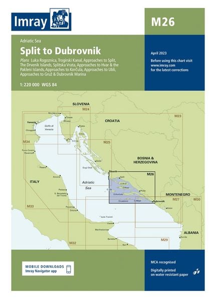 Produktbild: M26 Split to Dubrovnik