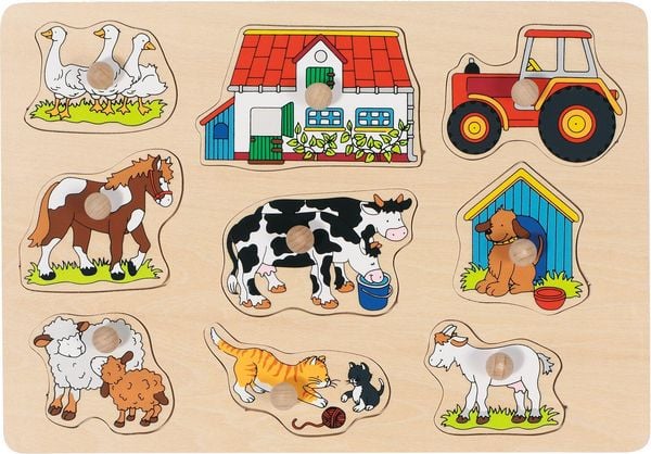 Produktbild: Steckpuzzle Bauernhof I