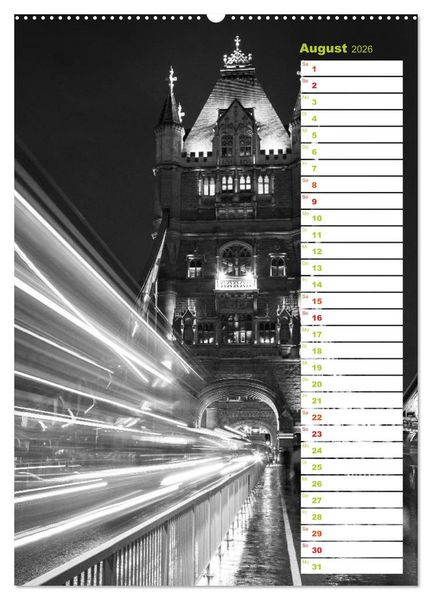 Produktbild: Big City London (hochwertiger Premium Wandkalender 2026 DIN A2 hoch), Kunstdruck in Hochglanz