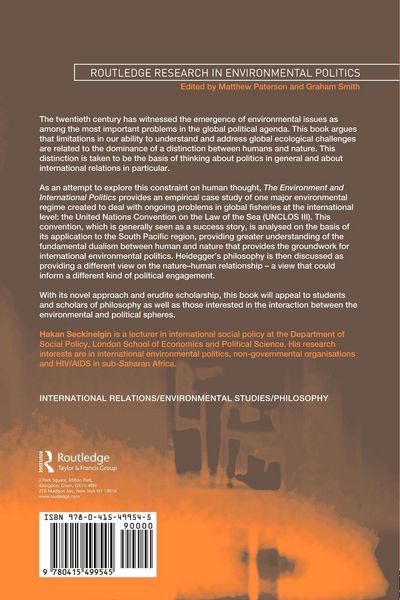 Produktbild: The Environment and International Politics