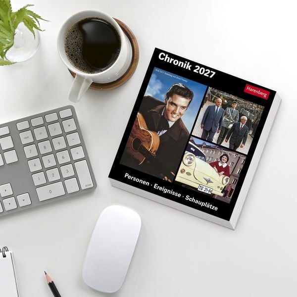 Produktbild: Chronik Tagesabrei&szlig;kalender 2027 - Kulturkalender - Personen, Ereignisse, Schaupl&auml;tze