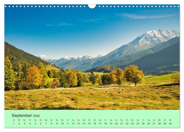 Produktbild: Zauber der Alpen (Wandkalender 2026 DIN A3 quer), CALVENDO Monatskalender