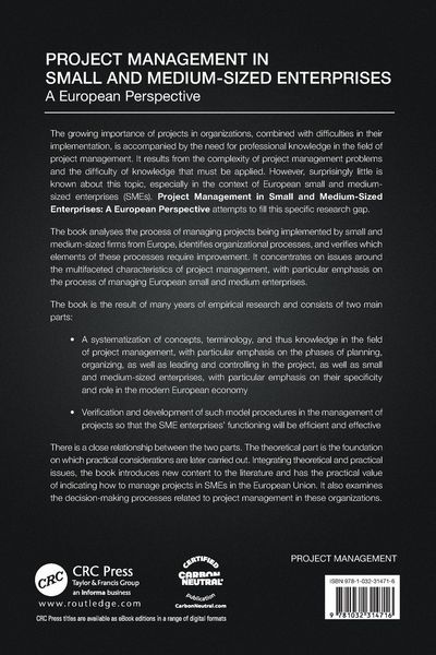 Produktbild: Project Management in Small and Medium-Sized Enterprises