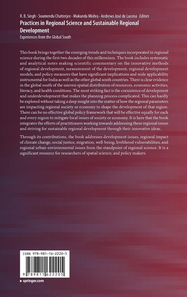 Produktbild: Practices in Regional Science and Sustainable Regional Development