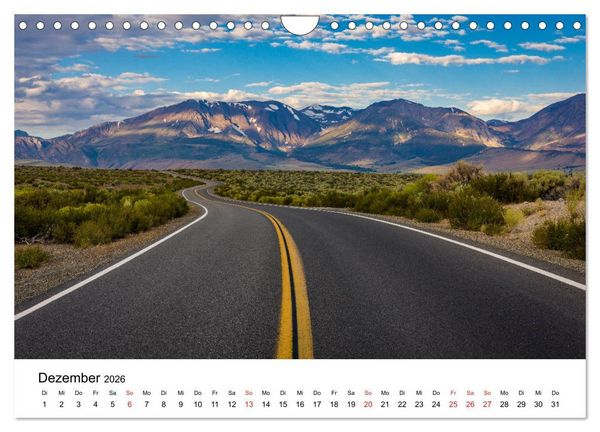Produktbild: S&uuml;dwesten der USA - Atemberaubende Landschaften (Wandkalender 2026 DIN A4 quer), CALVENDO Monatskalender
