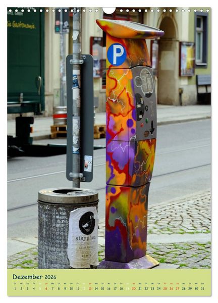 Produktbild: Dresdner Szenenviertel Neustadt (Wandkalender 2026 DIN A3 hoch), CALVENDO Monatskalender