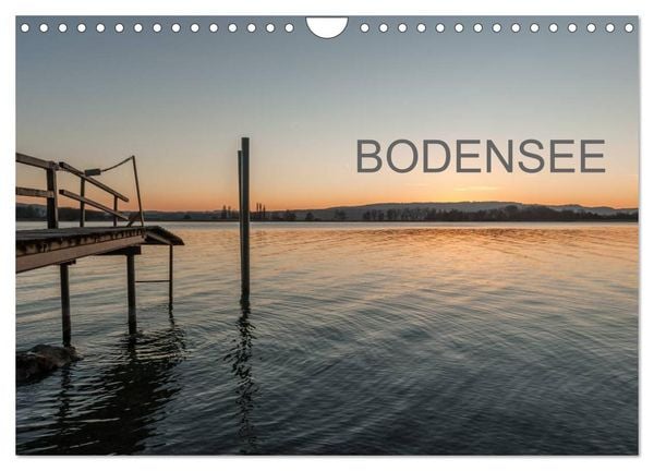 BODENSEE (Wandkalender 2026 DIN A4 quer), CALVENDO Monatskalender