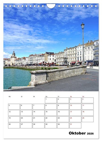 Produktbild: Frankreich erleben (Wandkalender 2026 DIN A4 hoch), CALVENDO Monatskalender