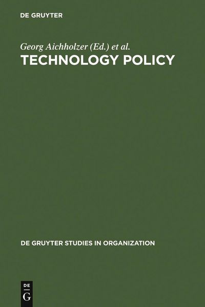 Produktbild: Technology Policy