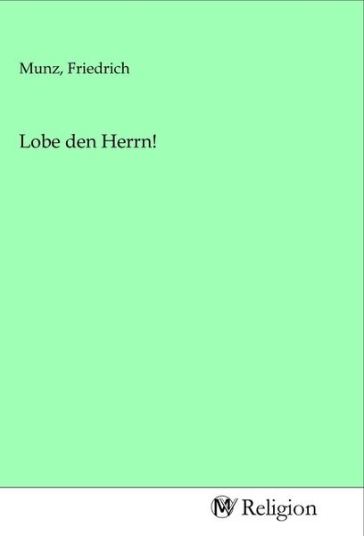 Produktbild: Lobe den Herrn!