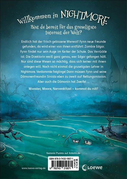 Produktbild: Nightmore - Das gruseligste Internat der Welt (Band 2) - Zombie gesucht