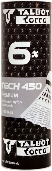 Produktbild: Badm.-Ball TECH 450 Korb:white, Speed red/fast, 6pcs.Tube