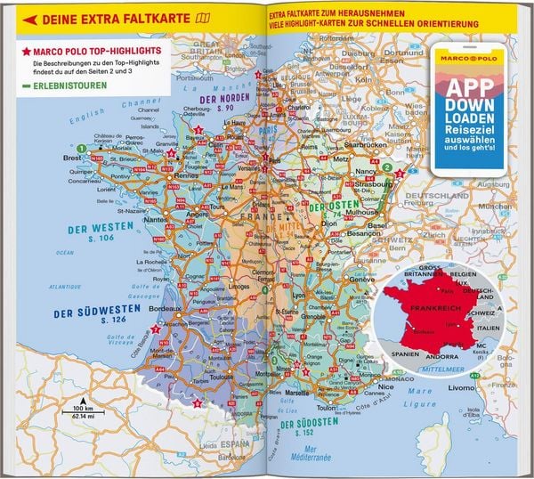 Produktbild: MARCO POLO Reisef&uuml;hrer Frankreich