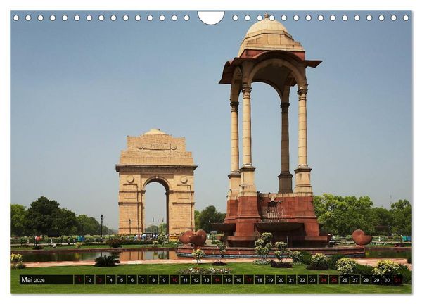 Produktbild: Exotisches Indien (Wandkalender 2026 DIN A4 quer), CALVENDO Monatskalender