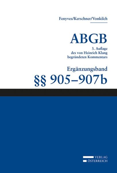 Produktbild: Gro&szlig;kommentar zum ABGB - Klang Kommentar