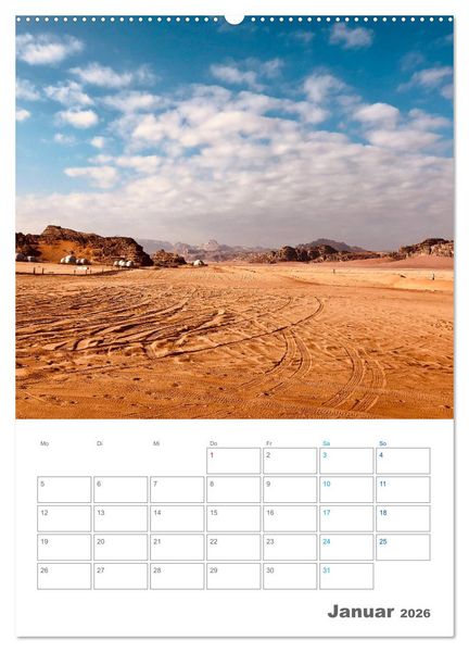 Produktbild: Jordanien ein Schatz im Orient (Wandkalender 2026 DIN A2 hoch), CALVENDO Monatskalender