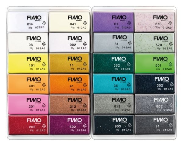 Produktbild: STAEDTLER Modelliermasse FIMO&reg; effect 24er Set