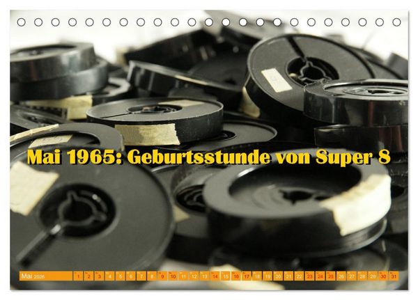 Produktbild: Alle Macht f&uuml;r Super Acht (Tischkalender 2026 DIN A5 quer), CALVENDO Monatskalender
