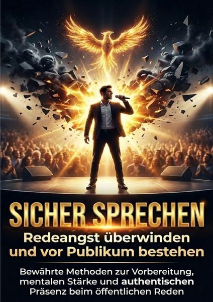 Produktbild: Sicher sprechen: Redeangst &uuml;berwinden und vor Publikum bestehen