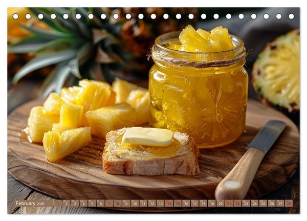 Produktbild: Fruit Paradise in a Jar (Desk Calendar 2026 DIN A5 landscape), CALVENDO 12 Month DeskCalendar