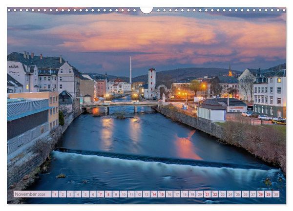Produktbild: Aue - Bad Schlema Erzgebirge (Wandkalender 2026 DIN A3 quer), CALVENDO Monatskalender