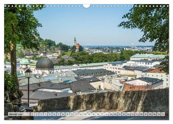 Produktbild: SALZBURG Blicke auf die Mozartstadt (Wandkalender 2026 DIN A3 quer), CALVENDO Monatskalender