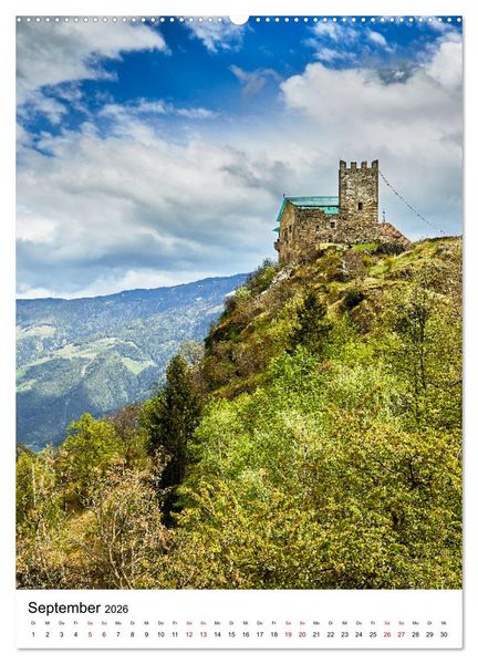 Produktbild: S&uuml;d-Tirol in stimmungsvollen Bildern (hochwertiger Premium Wandkalender 2026 DIN A2 hoch), Kunstdruck in Hochglanz