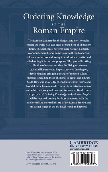 Produktbild: Ordering Knowledge in the Roman Empire