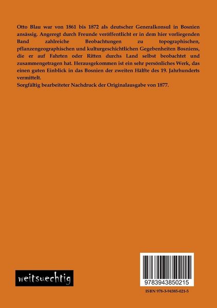 Produktbild: Reisen in Bosnien und der Herzegowina