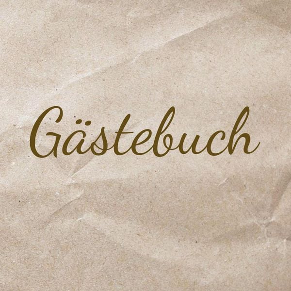 Produktbild: G&auml;stebuch
