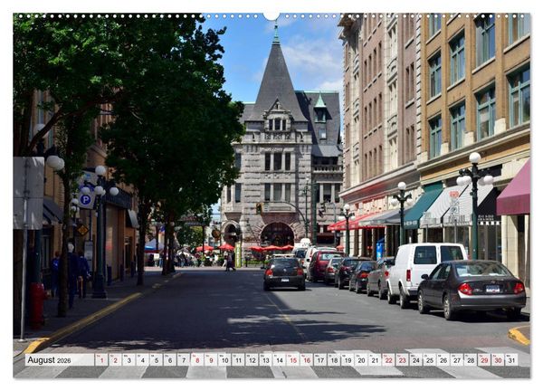 Produktbild: Zauberhaftes Victoria BC (hochwertiger Premium Wandkalender 2026 DIN A2 quer), Kunstdruck in Hochglanz