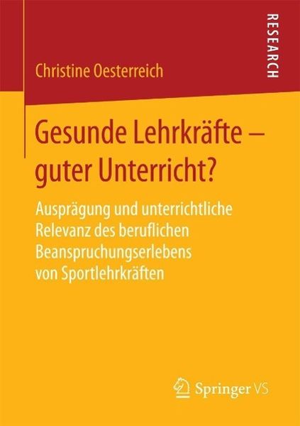 Produktbild: Gesunde Lehrkr&auml;fte - guter Unterricht?