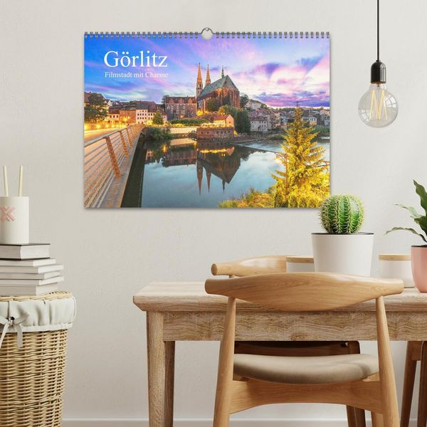 Produktbild: G&ouml;rlitz - Fimstadt mit Charme (Wandkalender 2026 DIN A3 quer), CALVENDO Monatskalender