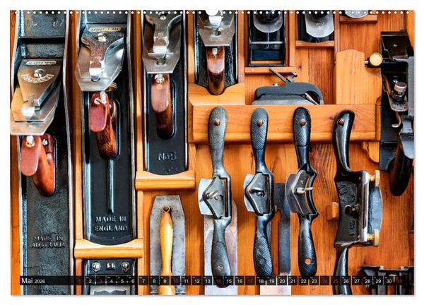 Produktbild: Traditionelles Handwerk, Werkst&auml;tten und Werkb&auml;nke im Focus (Wandkalender 2026 DIN A2 quer), CALVENDO Monatskalender