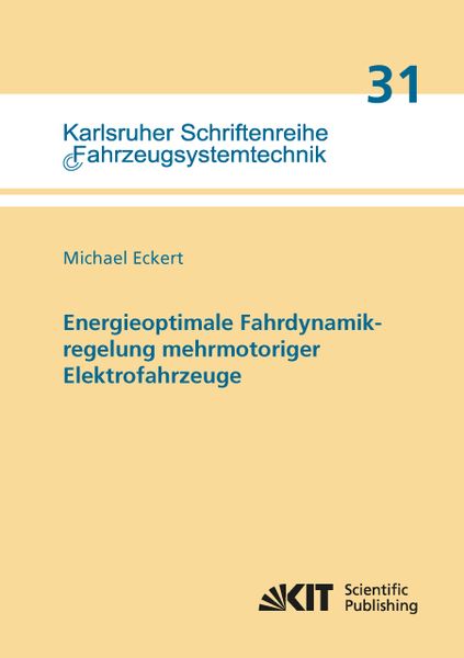 Produktbild: Energieoptimale Fahrdynamikregelung mehrmotoriger Elektrofahrzeuge