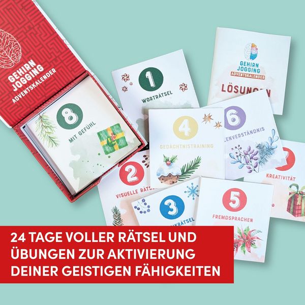 Produktbild: Gehirnjogging &ndash; Adventskalender