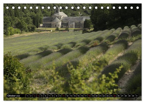 Produktbild: Frankreich - die Provence (Tischkalender 2026 DIN A5 quer), CALVENDO Monatskalender