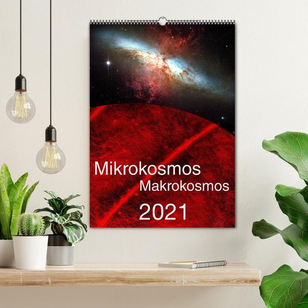Produktbild: Mikrokosmos &ndash; Makrokosmos (Wandkalender 2026 DIN A2 hoch), CALVENDO Monatskalender