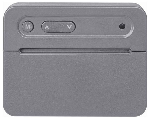 Produktbild: TFA Dostmann 60.2044.10 Quarz Wecker Grau Alarmzeiten 1